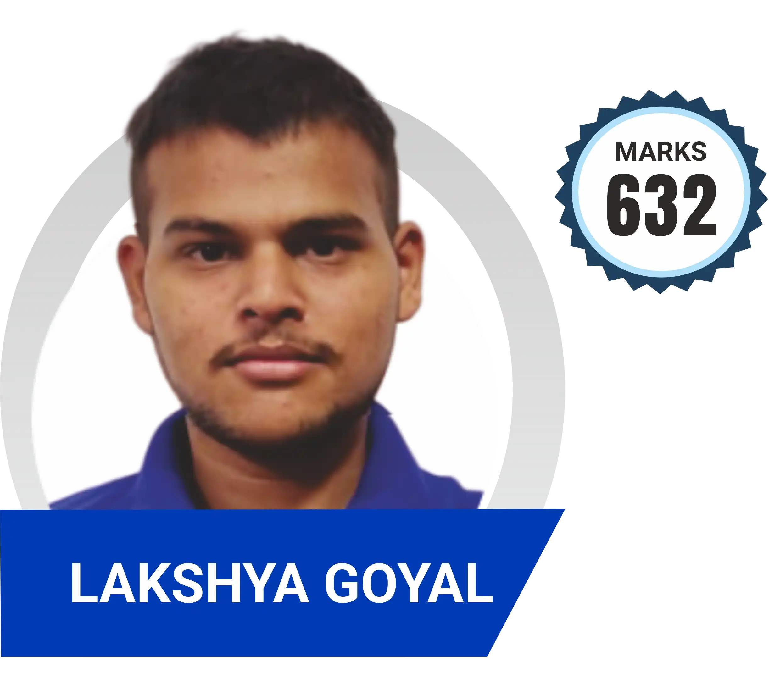 Lakshya Goyal scored 632 marks in NEET 2023 at Aayam Career Institute, Indore