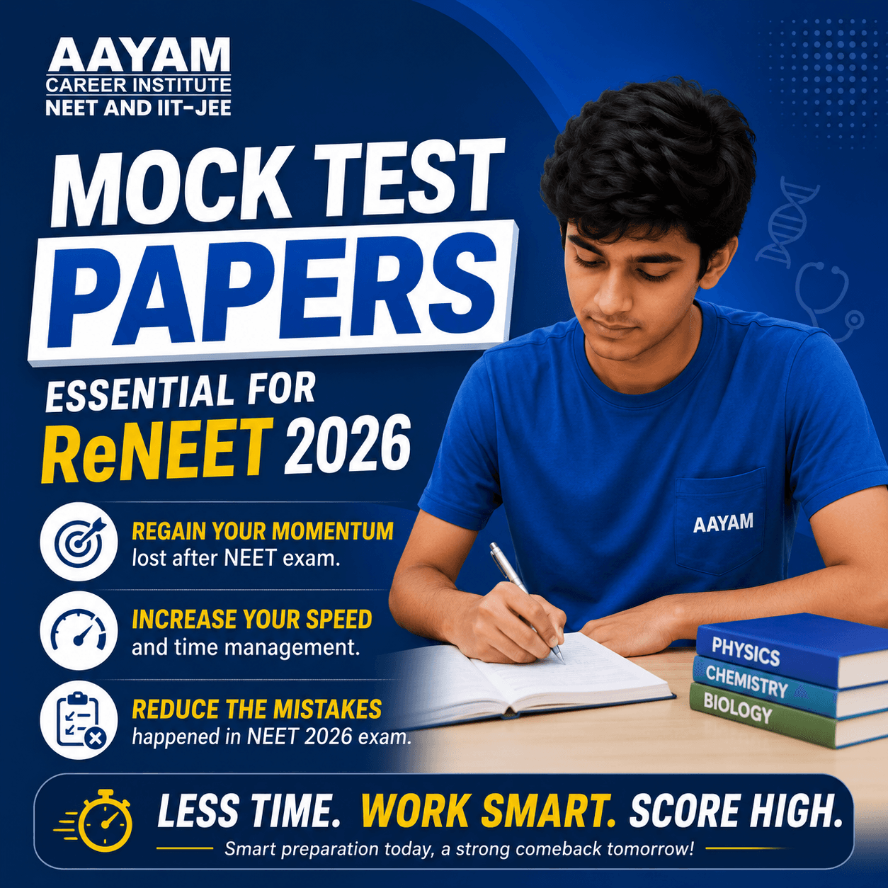 ReNEET Mock Test Papers Banner