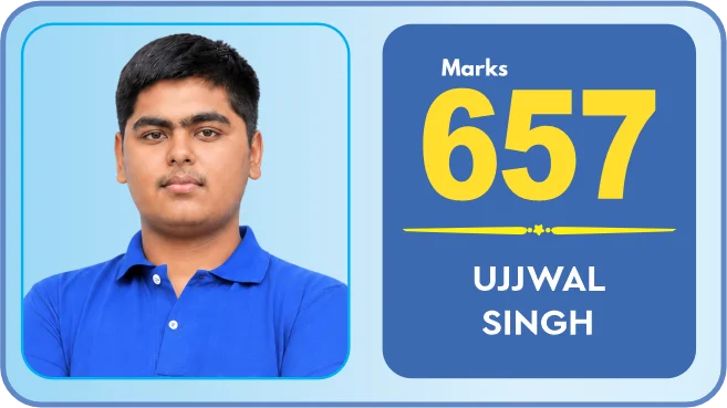 Ujjwal Singh scored 657 marks in NEET 2026 at Aayam Career Institute, Indore